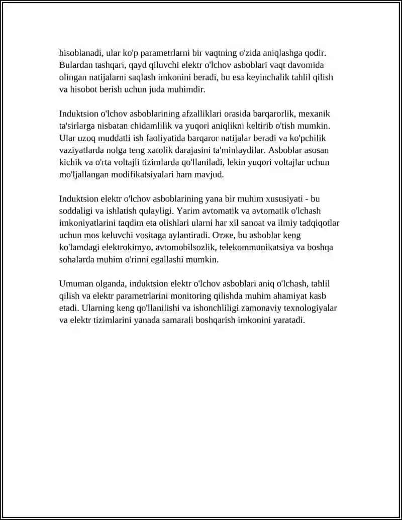 INDUKTSIОN ELЕKTR O’LCHОV АSBОBLАRI 4