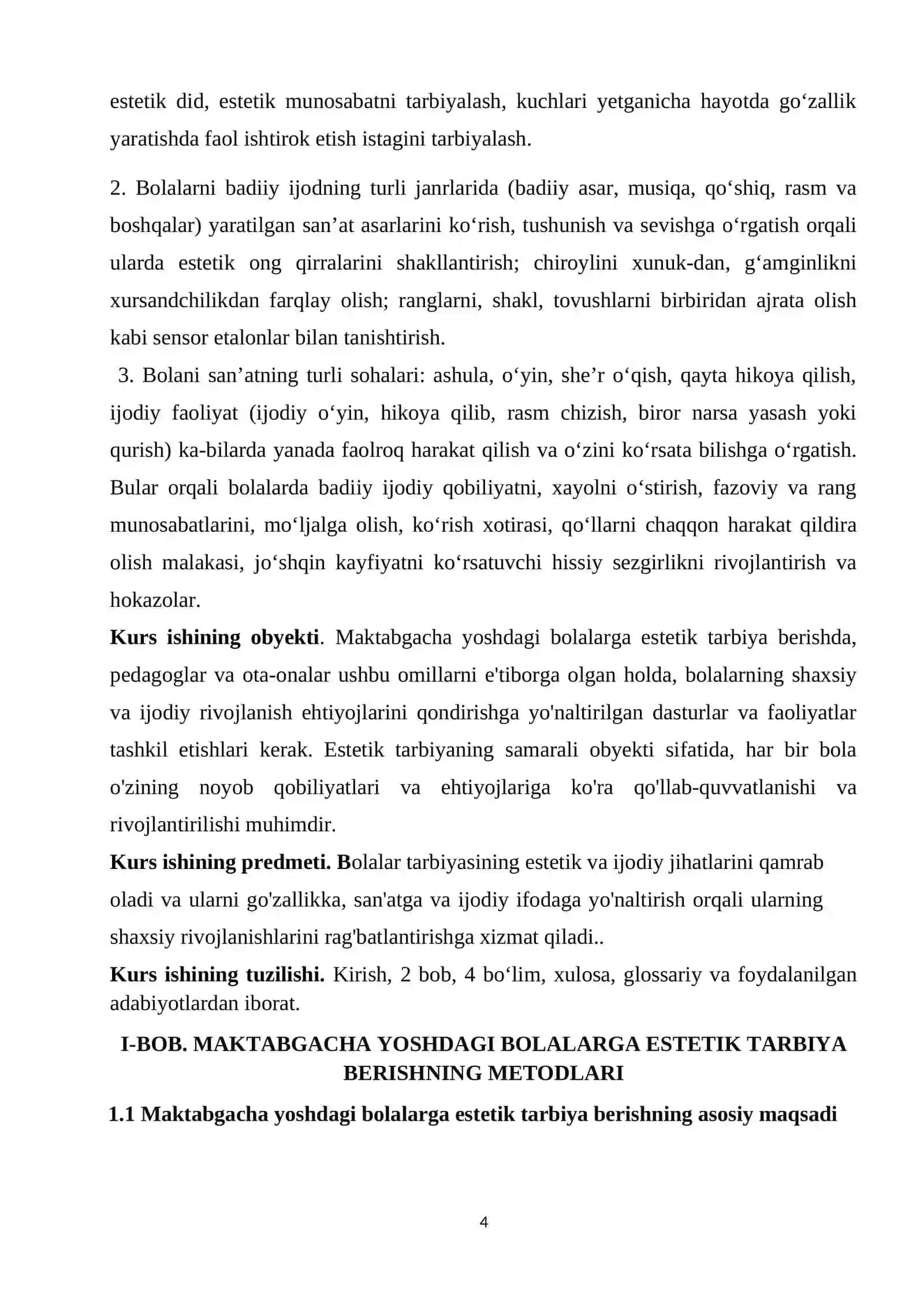 Maktabgacha yoshdagi bolalarga estetik tarbiya berishning metodlari va vositalari 4