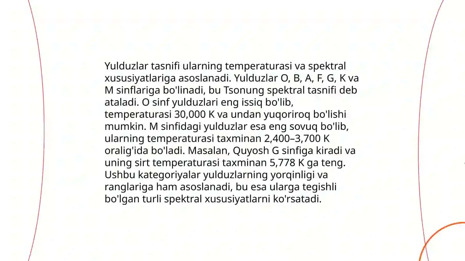 Yulduzlar yorqinligi va temperaturasi 4