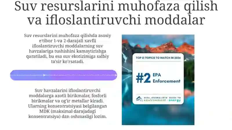 Suv va suvdan foydalanishni ekologik-huquqiy tartibga qilish 4
