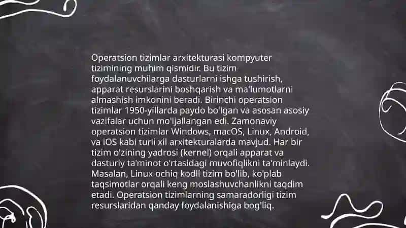 Operatsion tizimlar tarixi 4