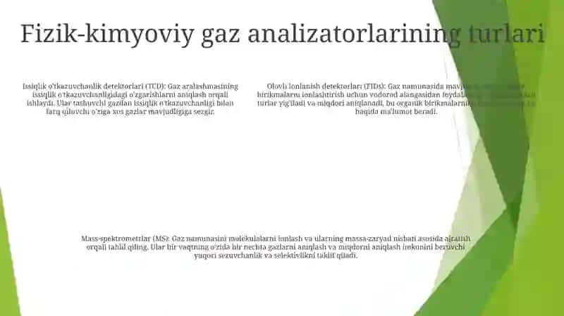 Fizik Kimyoviy Gazanalizatorlar 4