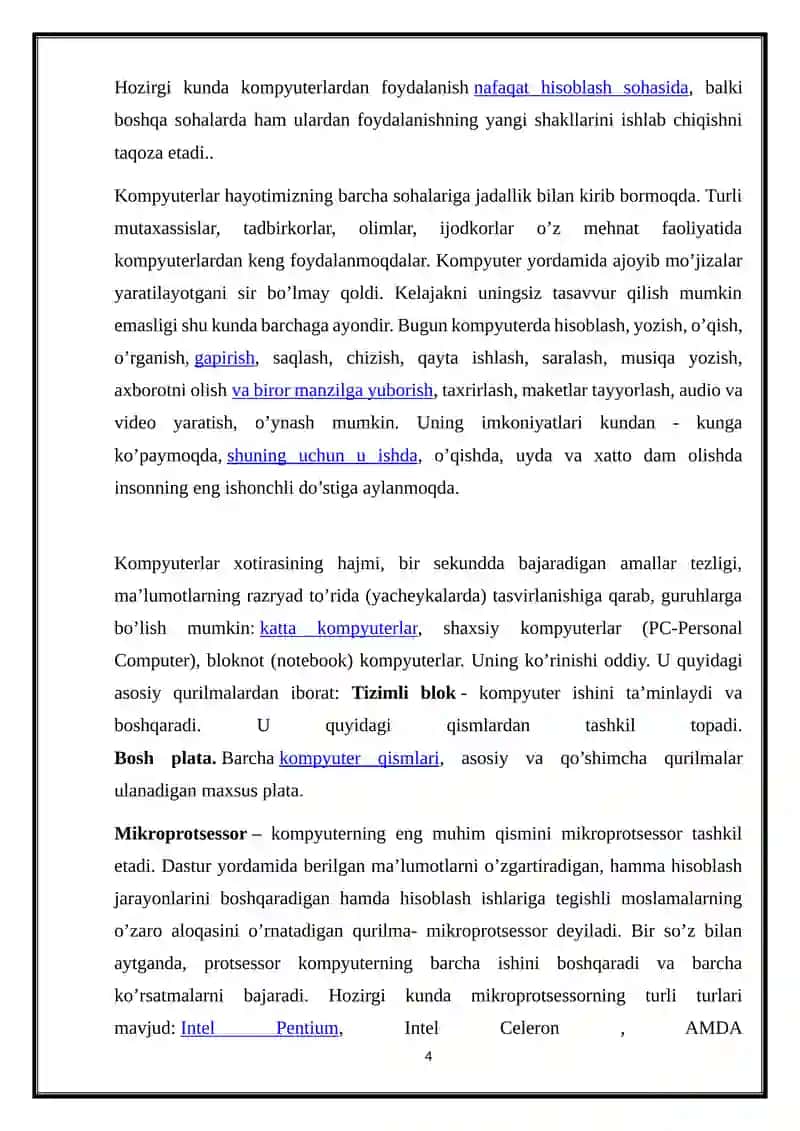 Iqtisodiyotda zamonaviy informatsion-kommunikatsion texnologiyalarining texnik ta’minoti 4