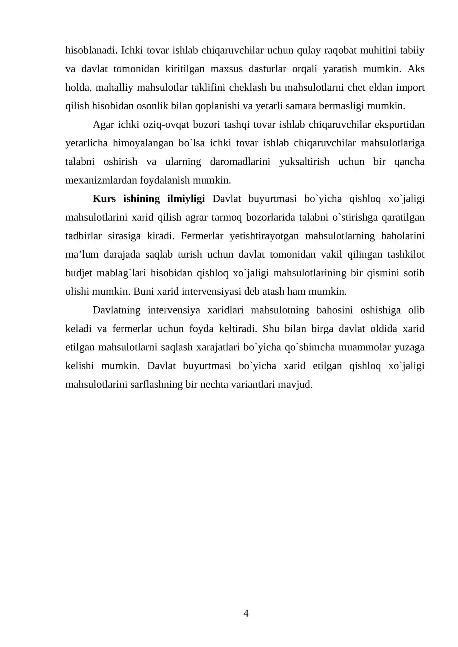 JAHON IQTISODIYOTINI RIVOJLANTIRISHDAGI IQTISODIY YO’NALISHLAR 4