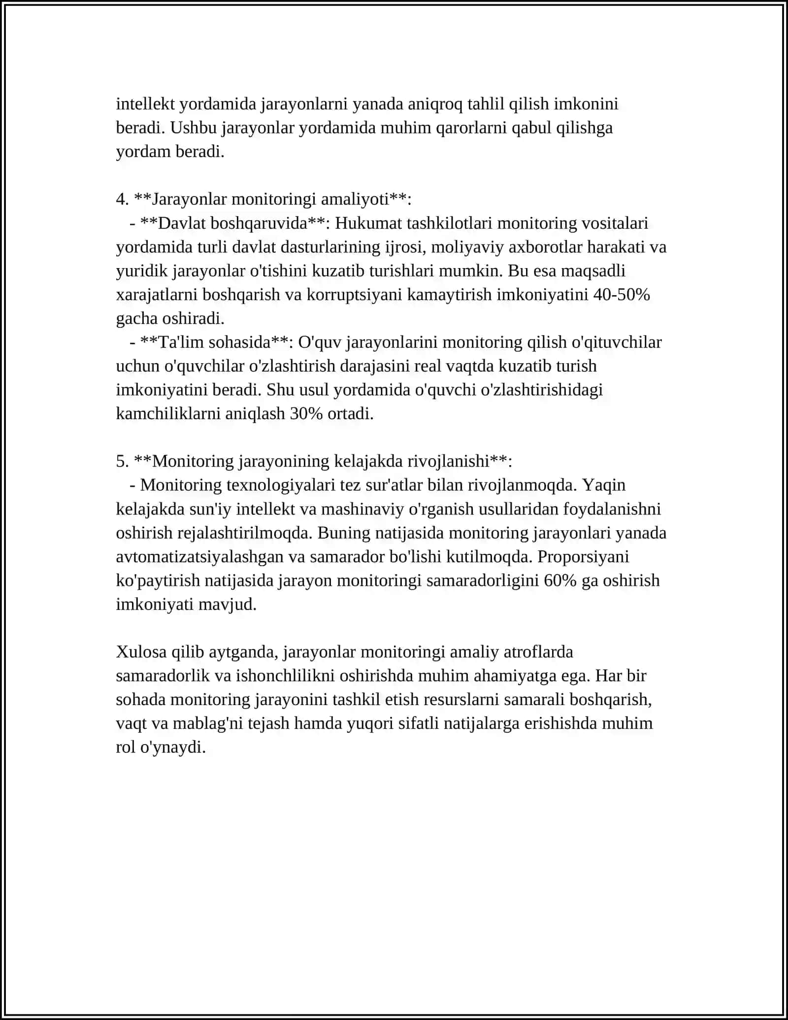 2-AMALIY ISH: Jarayonlar monitoringi 4
