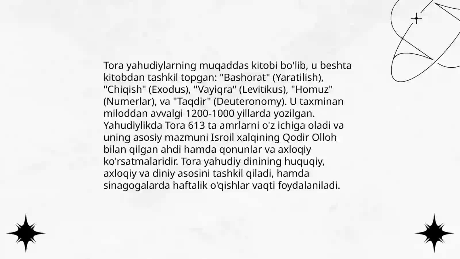 Yaxudiylik ta’limoti va muqaddas kitobi 4