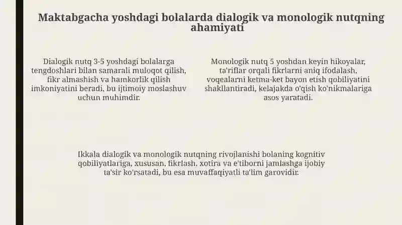 Maktabgacha yoshdagi bolalarning dialogik va monologik nutqini oʻstirish oʻyinlari 4