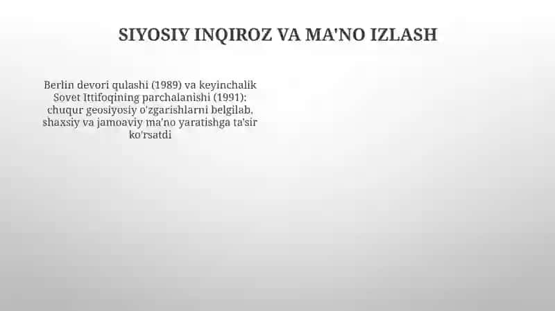 Ijtimoiy oʻzgarishlarning maʼno taraqqiyotiga taʼsiri 4