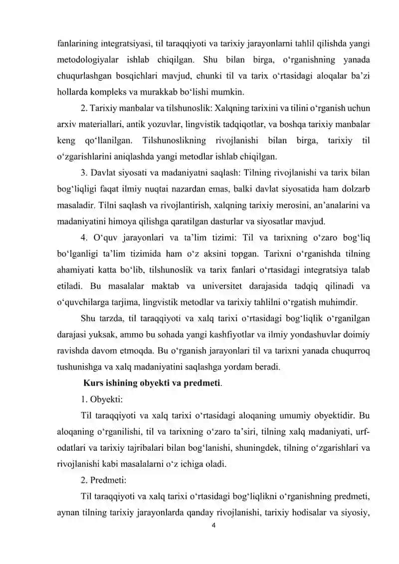 "O‘ZBEKISTON TILI VA ADABIYOTI" 4