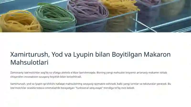 Innovatsion Makaron va Sharq Shirinliklari: Zamonaviy Bozor Imkoniyatlari 4