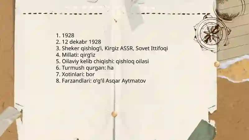 Asrga tatigulik kun 4