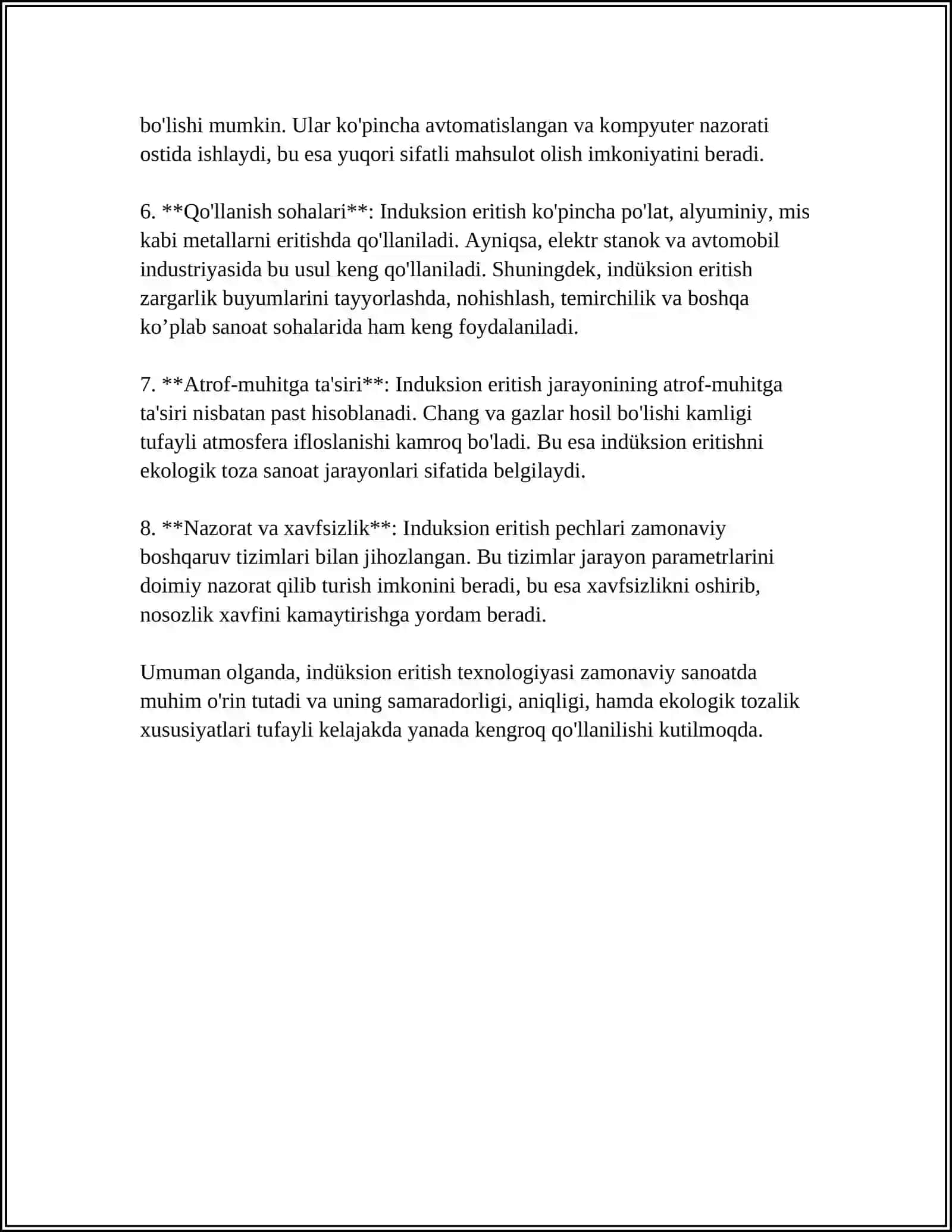 INDUKSION ERITISH QURILMALARI, INDUKSION KANAL PECHLARI, INDUKSION TIGEL PECHLARI 4