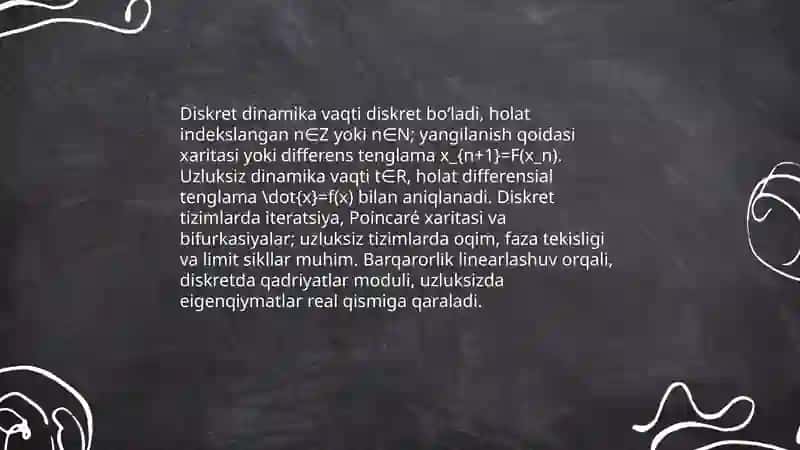 Dinamika qatorlari 4