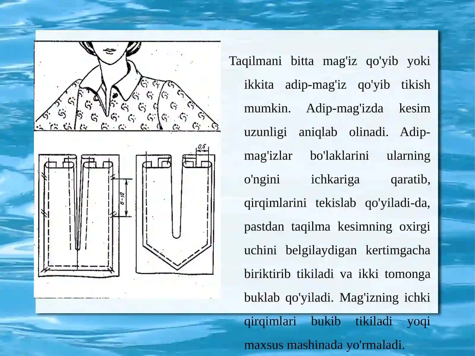 Taqilmalarga ishlov berish 4