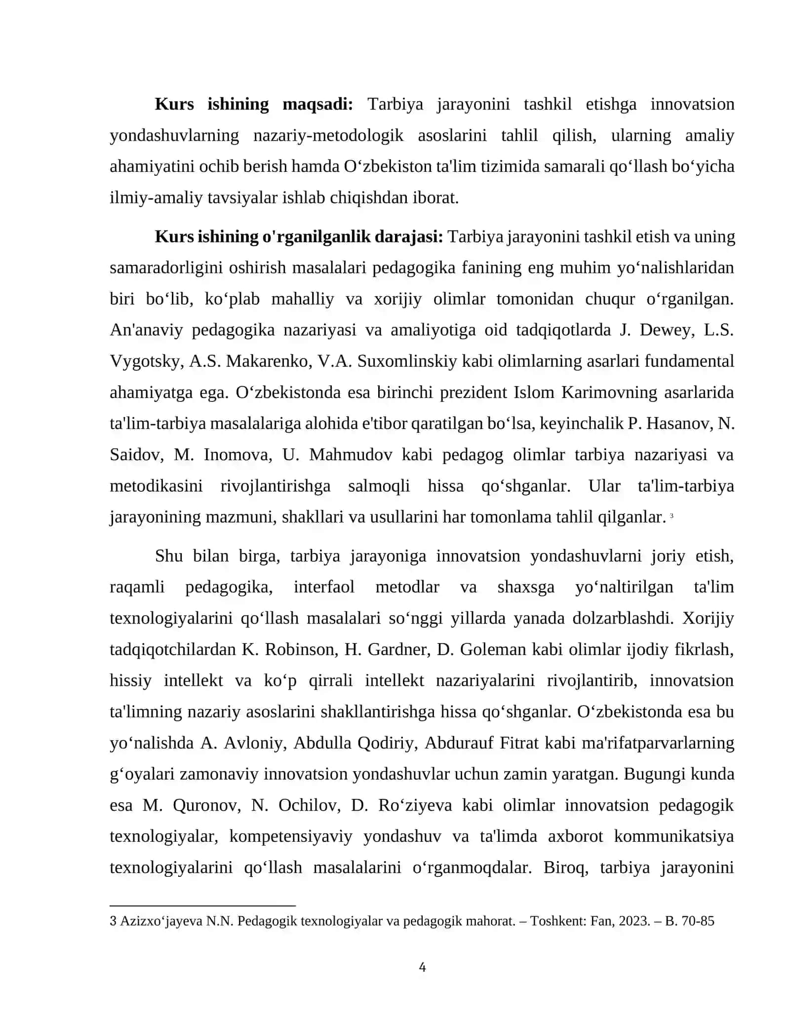 Tarbiya jarayonini tashkil etishga innovatsion yondashuv 4