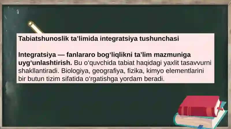 Tabiatshunoslik fanini o‘qitishda ta’lim integratsiyasi va innovatsiyasi 4