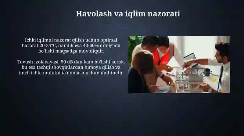 Turar joy binolarini interyerini shakllantirish uchun zarur talablar va sharoitlar 4