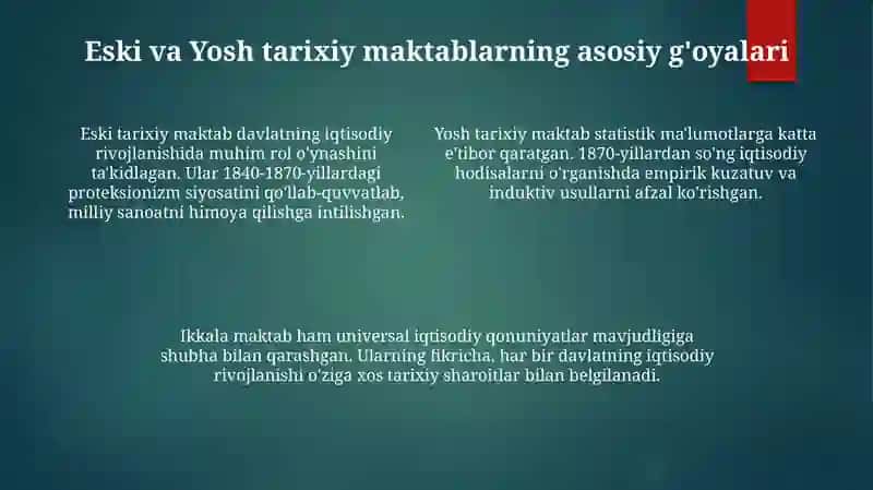 Germaniya tarixiy maktablari ta'limotlari 4
