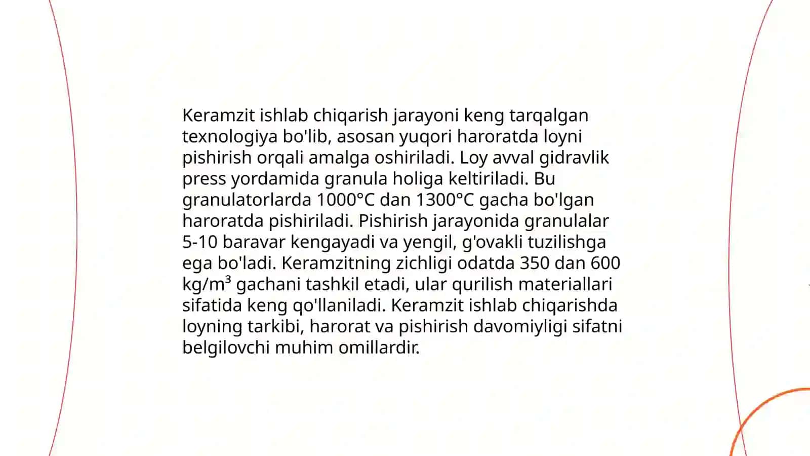 Keramzit beton ishlab chiqarish texnologiyasi 4