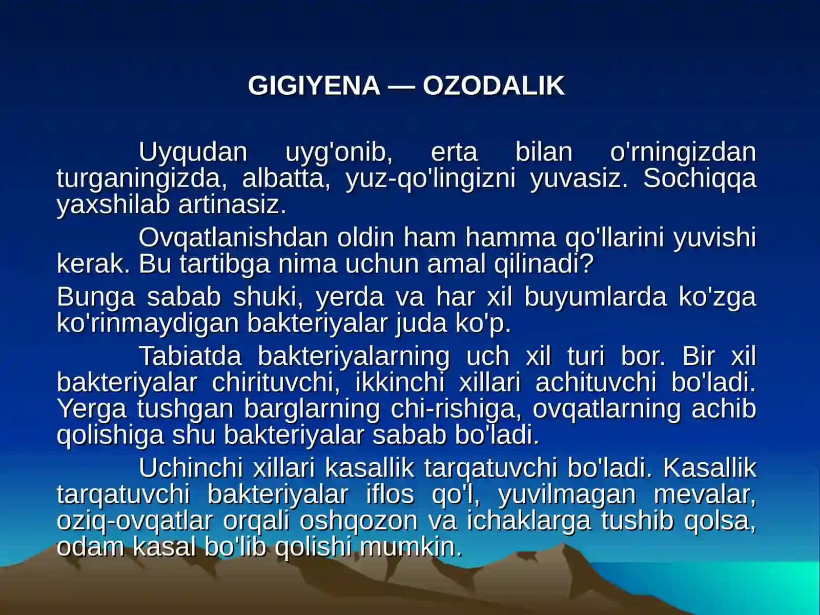 OLTIN QOIDALAR 4