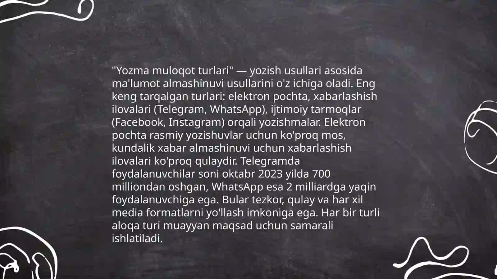 Ogʻzaki muloqot usullari 4