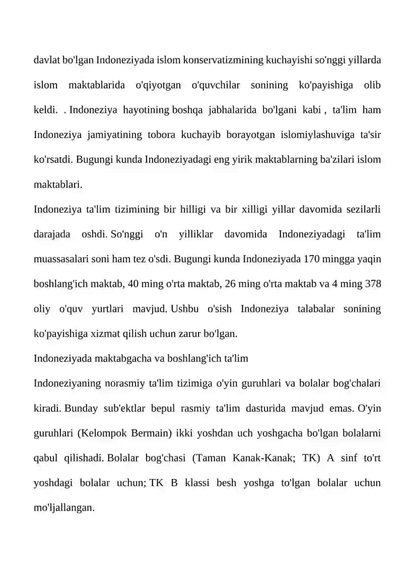 Indoneziya ta'lim tizimi 4