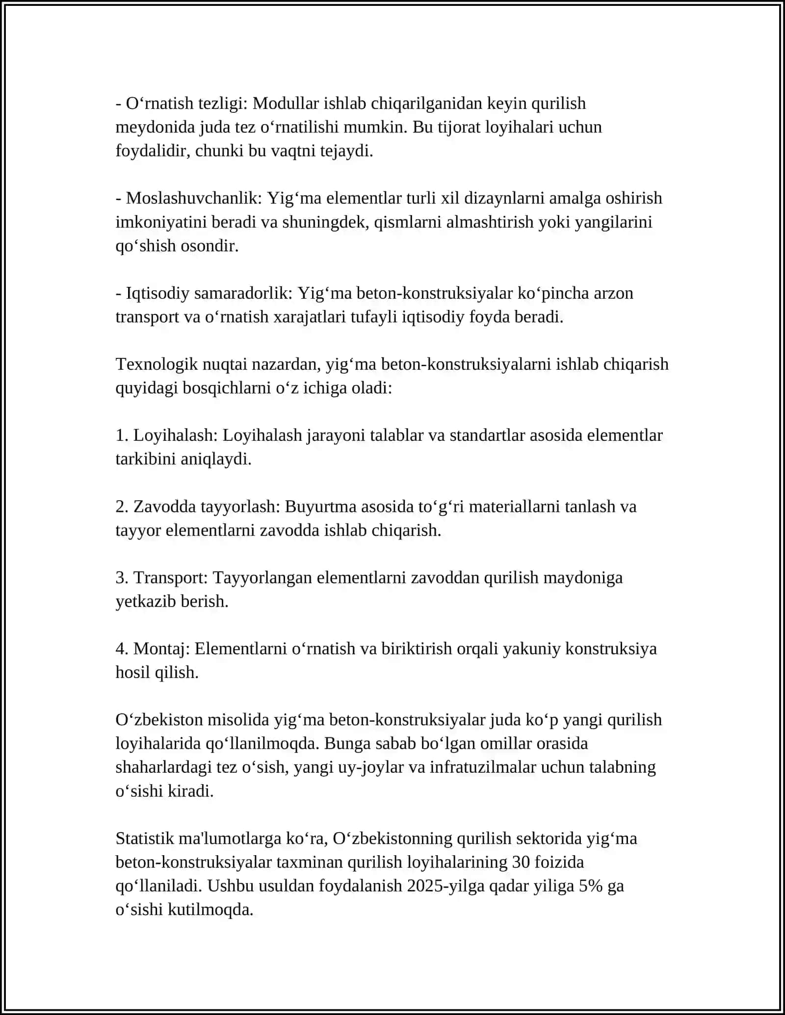 KONSTRUKSION MATERIALLARNI ZAMONAVIY BOSIM OSTIDA ISHLASHINING TEXNALOGIK JARAYONLARI 4
