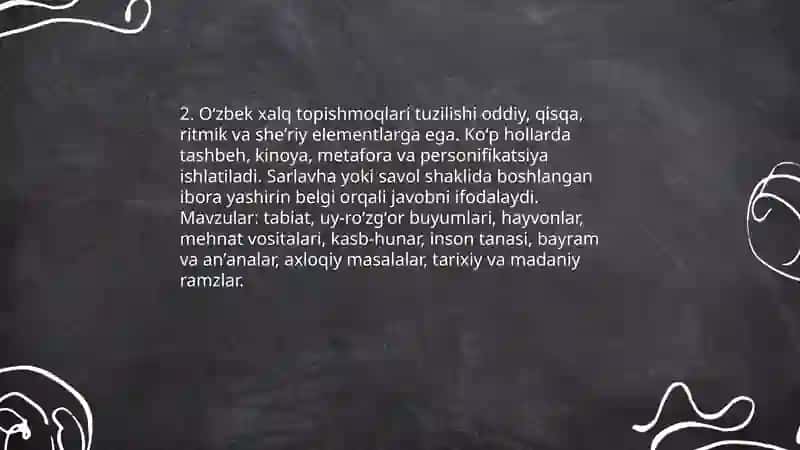 Topishmoq janri.maqollar va aforizmlar 4