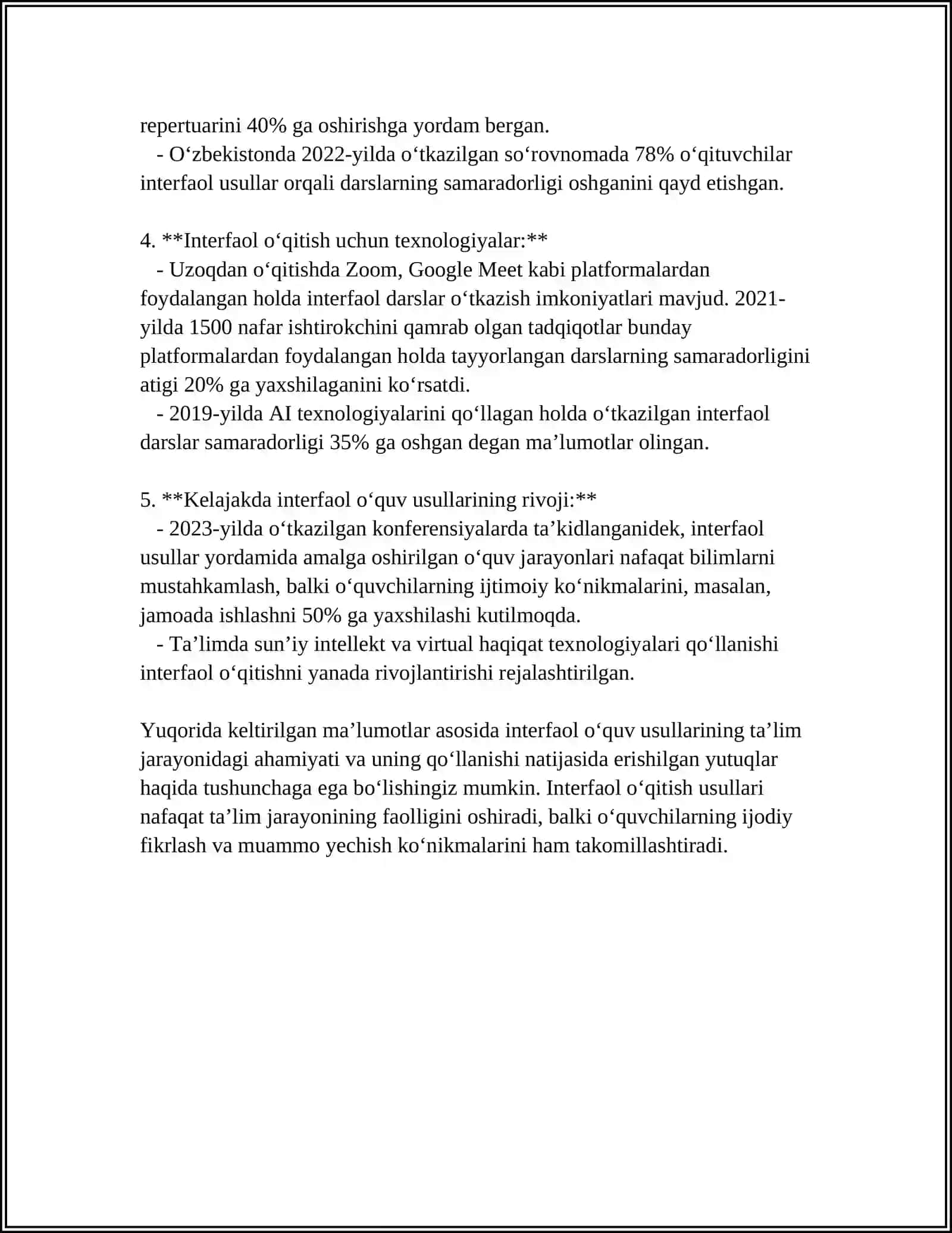 TAʼLIMDA INNOVATSION METODLAR 4