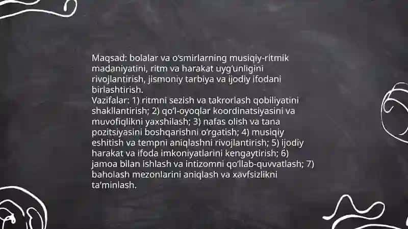 Musiqiy-ritmik harakatlar asosida mashgulot tashkilitshi 4