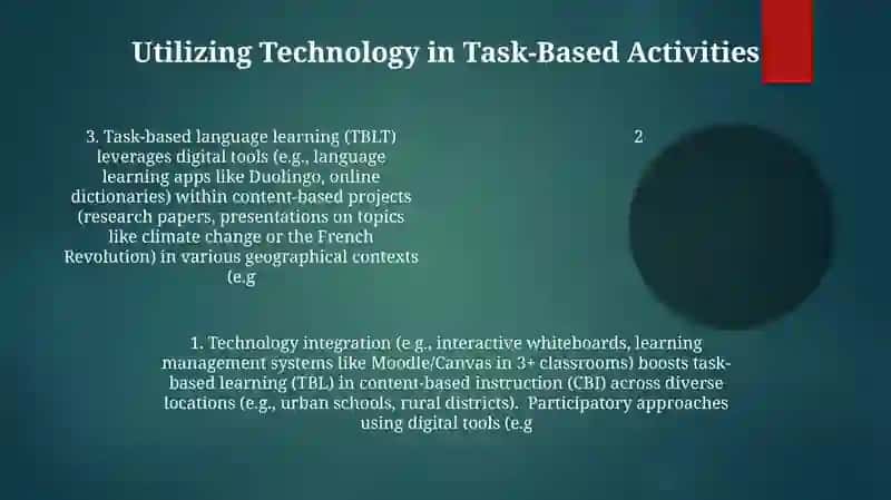 Task-Based Language Teaching (TBLT) 4