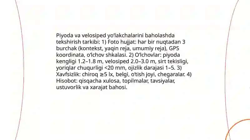 Mahalliy yo'llardagi kichik inshootlarni tahlil qilish (fotolavha va hisobot) 4