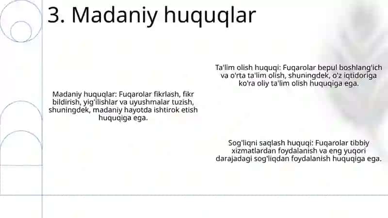 Ózbekiston Respublikasi Fuqarolarining Iqtisodiy,Ijtimoiy,Madaniy Va Ekologik Huquqlari 4