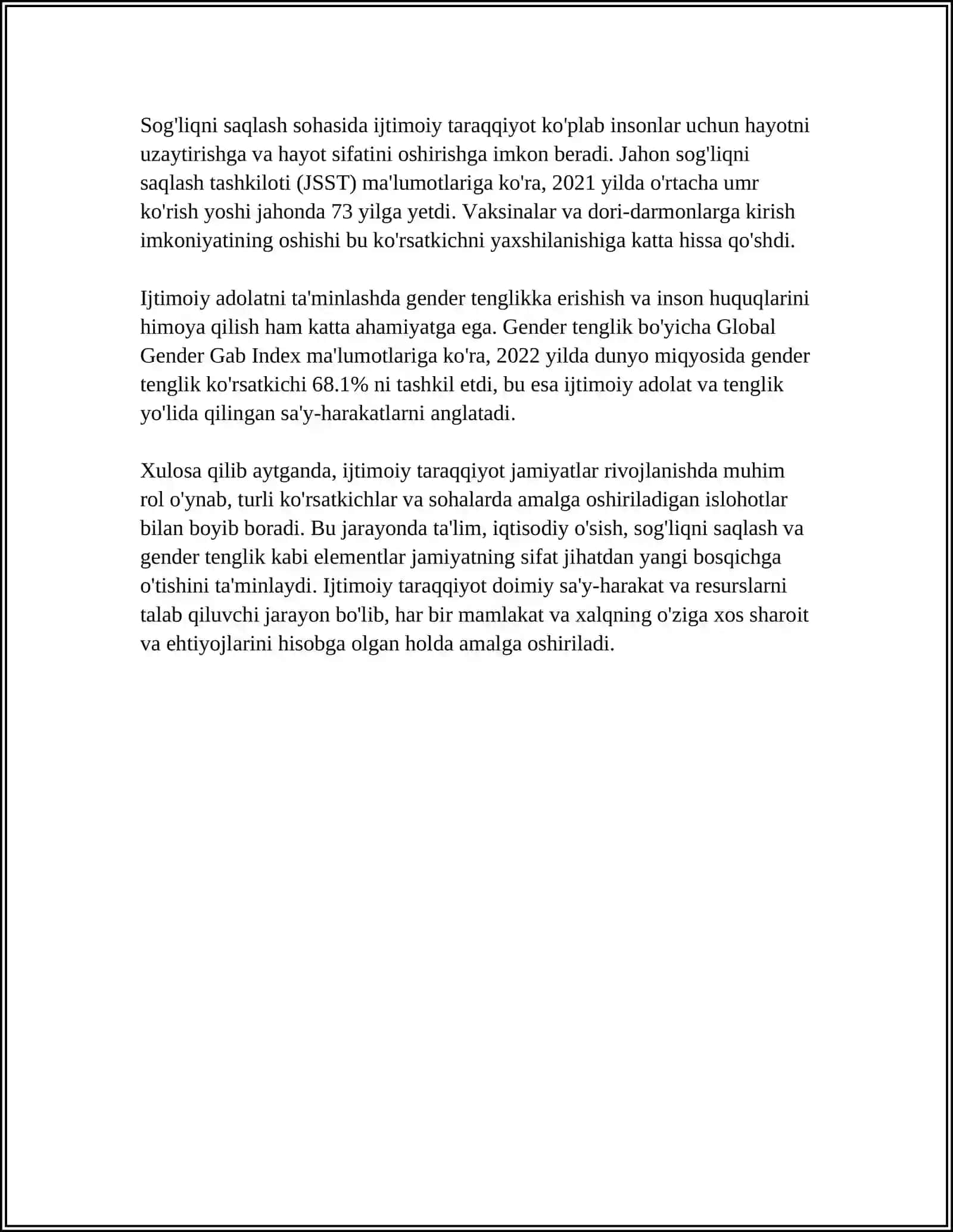 IJTIMOIY TARAVDIYOT BOSSICHLARI VA IKTISODIY TIZIMLAR, ULARNI BILISHGA BULGAN TURLICHA YONDASHUVLAR 4