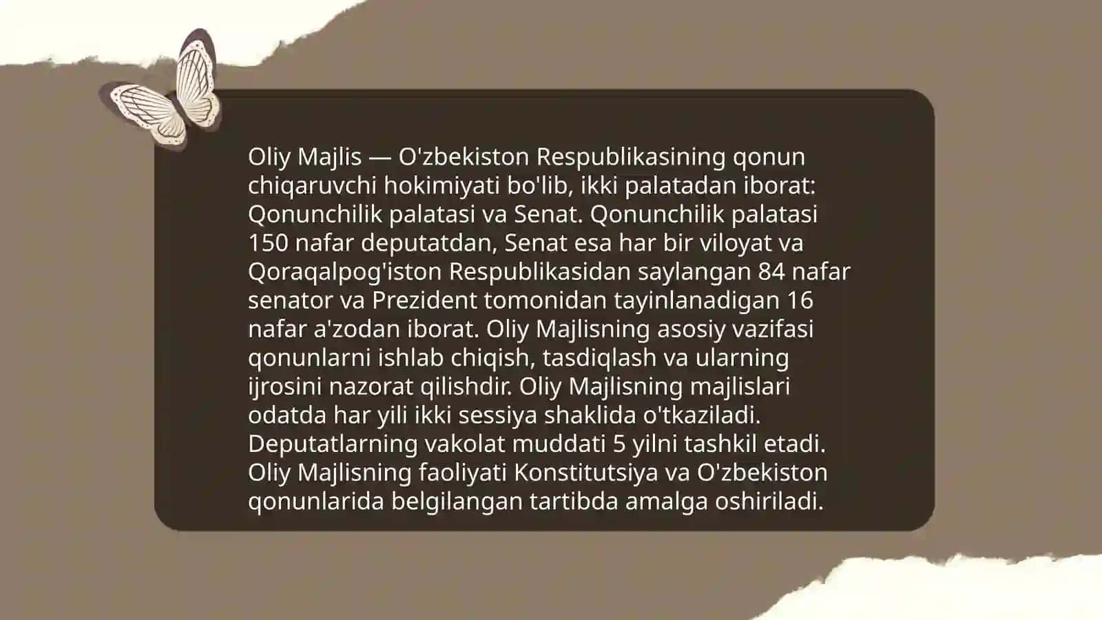 O'zbekiston Konstitutsiyasida hokimiyat bo'linishi 4
