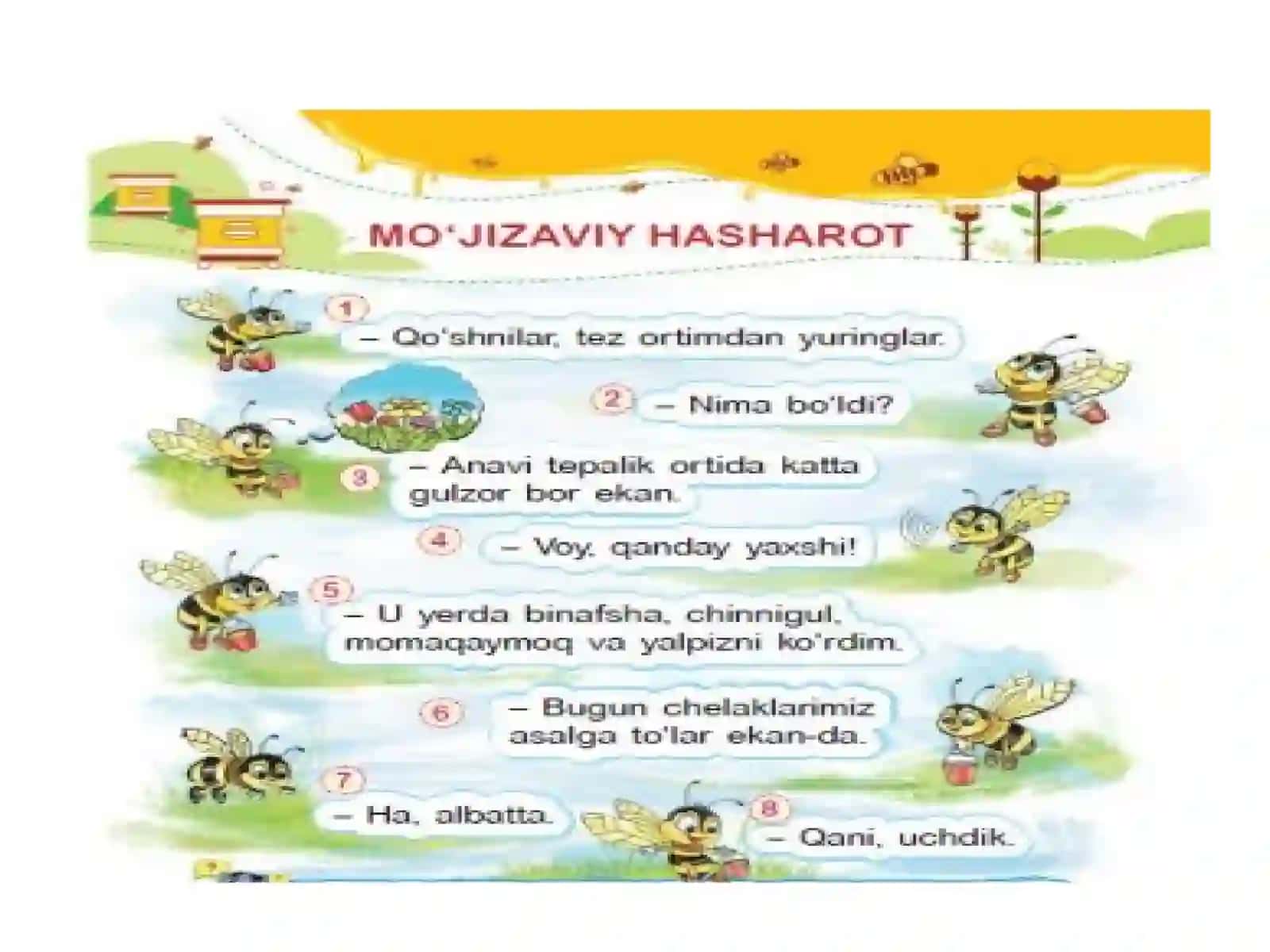 “Mo’jizaviy hasharot” mavzusida TAQDIMOTI 4