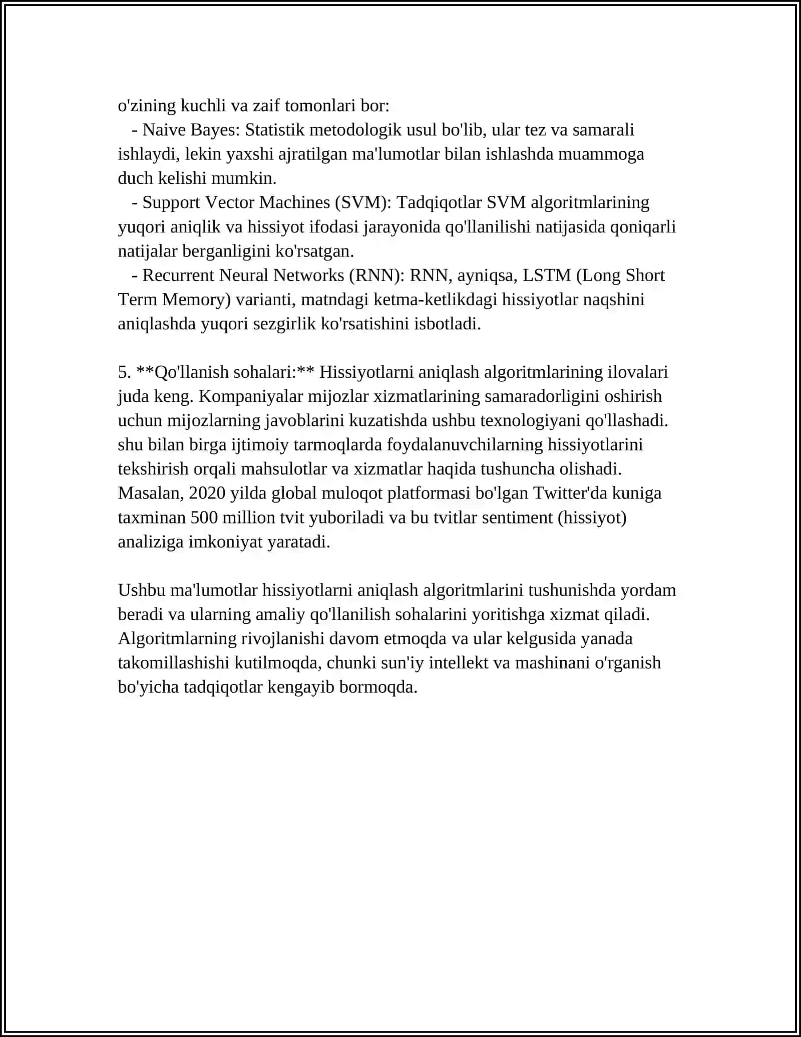 HISSIYOTLARNI TANIB OLISHI TIZIMI (EMOTION DETECTION SYSTEM) 4