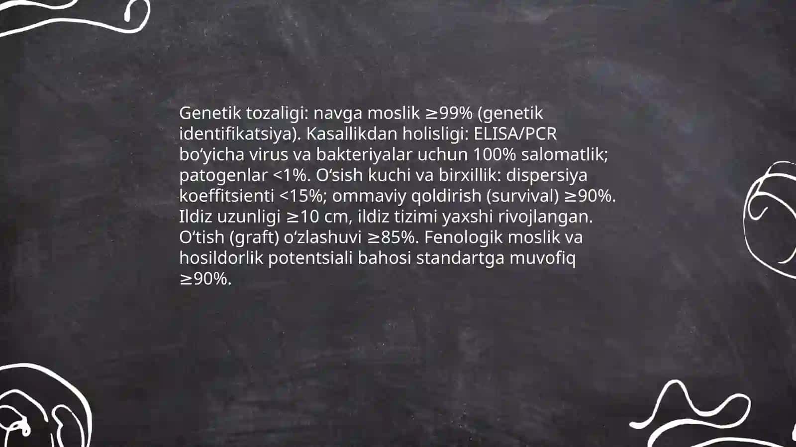 Meva koʻchatlarini aprobatsiya qilish 4