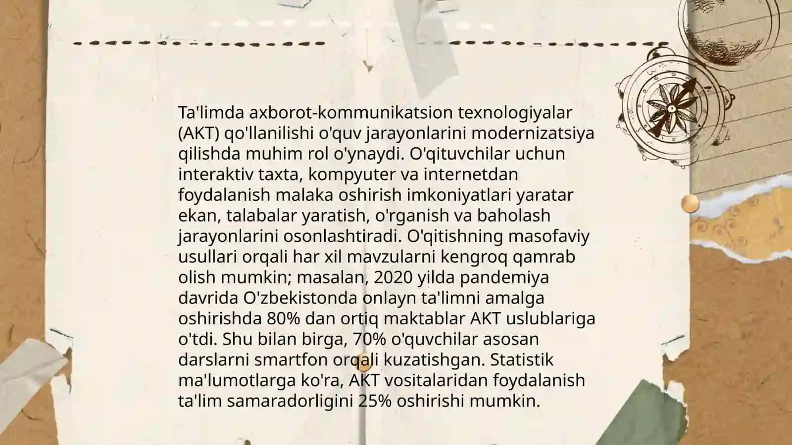 Zamonaviy taʼlim texnologiyalari va ularning Tarbiya faniga ta'siri 4
