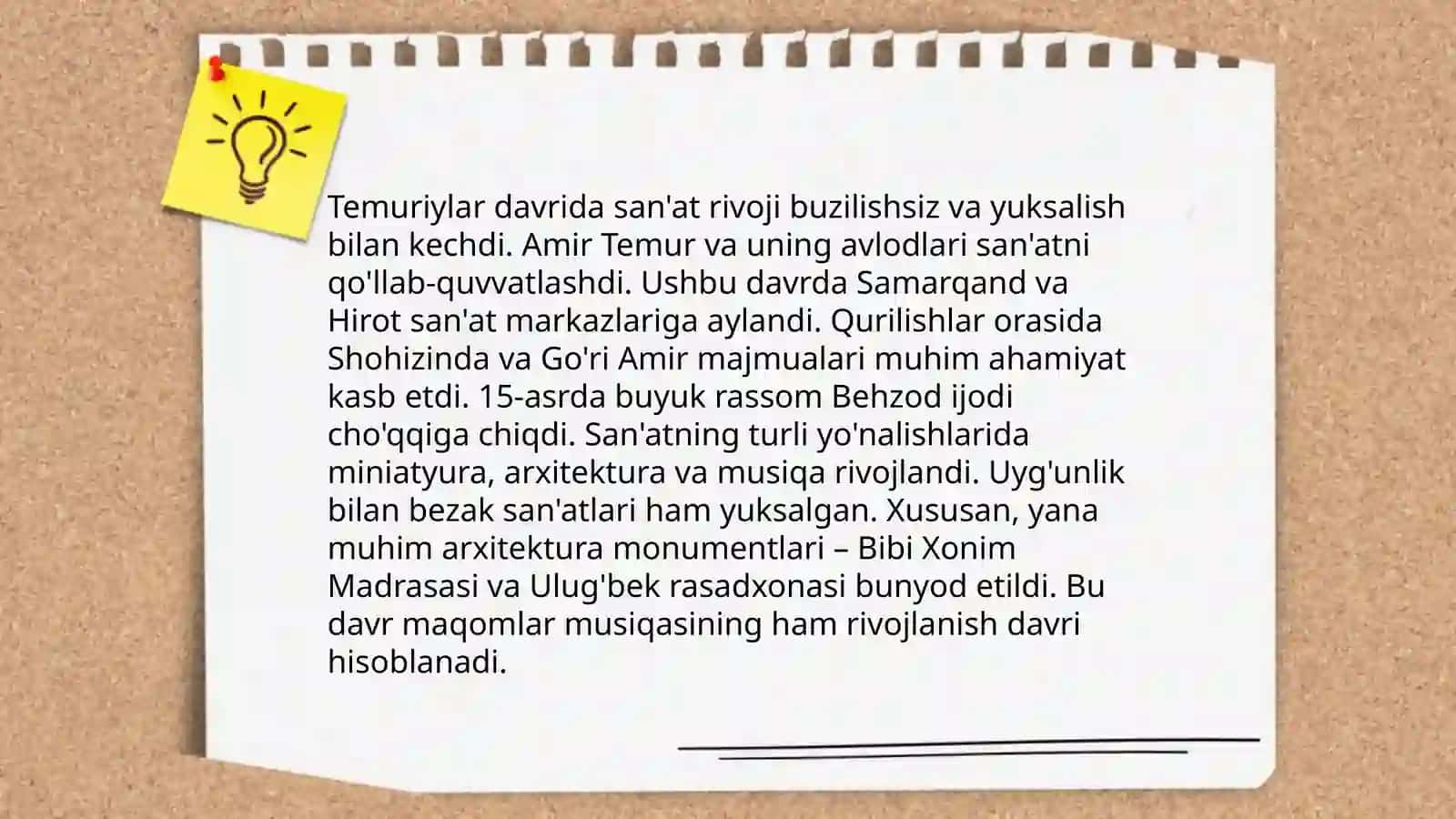 Temuriylar davri adabiyoti 4