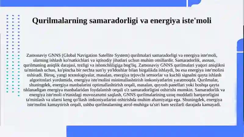 Zamonaviy gnns qurilmalari 4