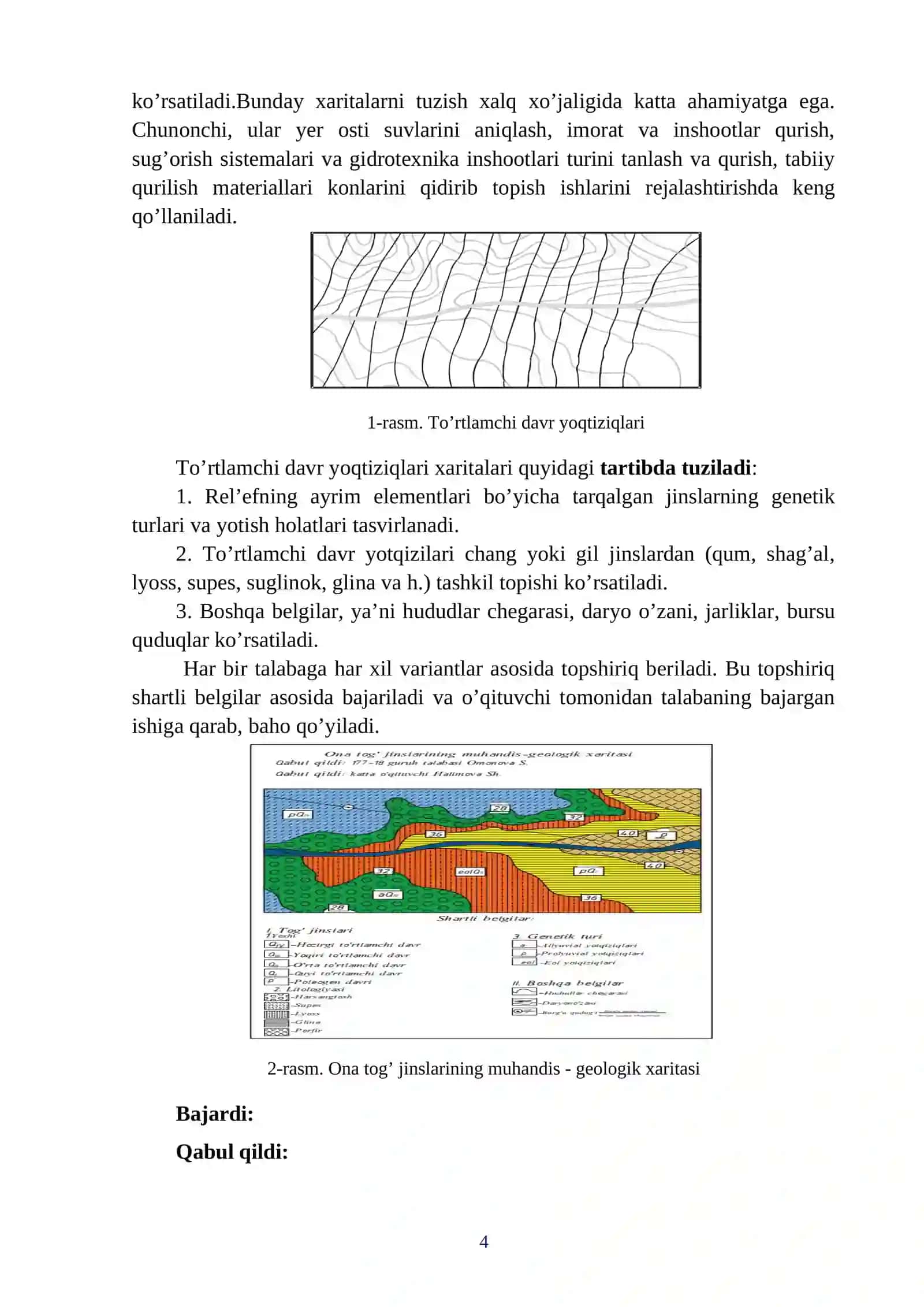 GEOTEXNIKA MUHANDISLIGI-fanidan amaliy mashg’ulotlarini bajarishga oid uslubiy qo’llanma 4