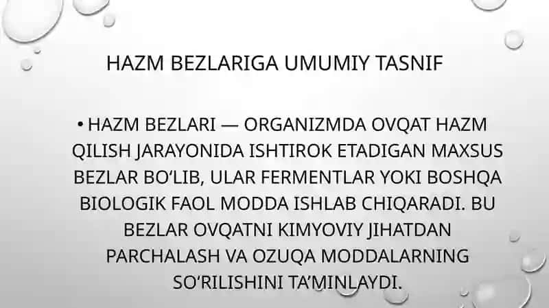 Hazm bezlarining umumiy tavsifi 4