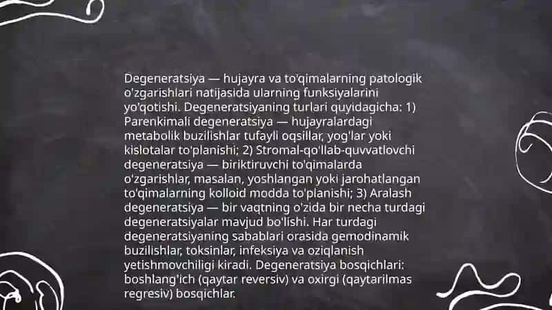 Nerv to’qimasining degeneratsiyasi va regeneratsiyasi mexanizmlari 4
