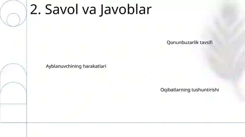 Ma'muriy huquqbuzarlik to'g'risidagi bayonnoma mazmuni 4