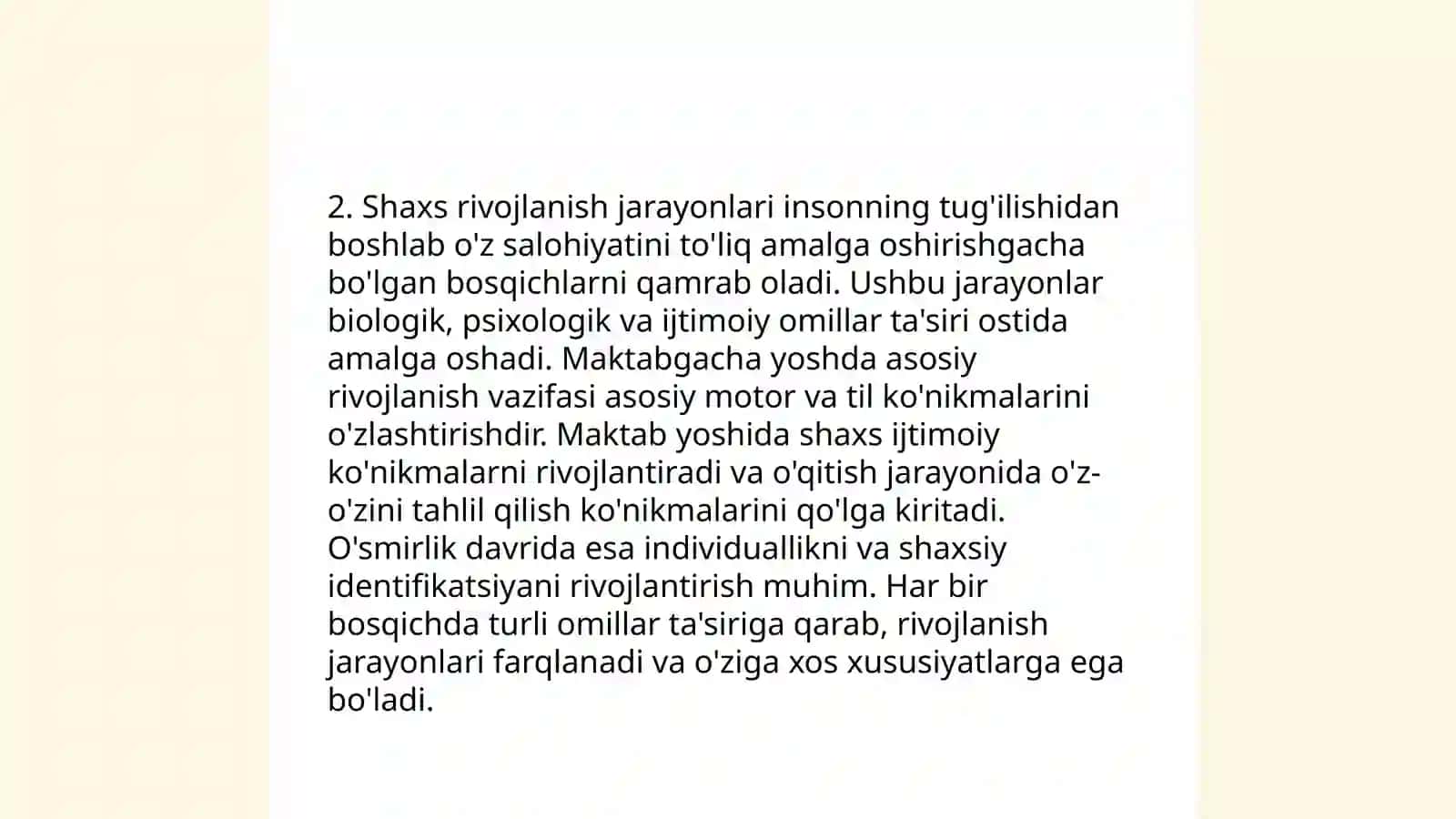 Umumiy psixologiya fanidan Shaxs mavzusida slayd 4