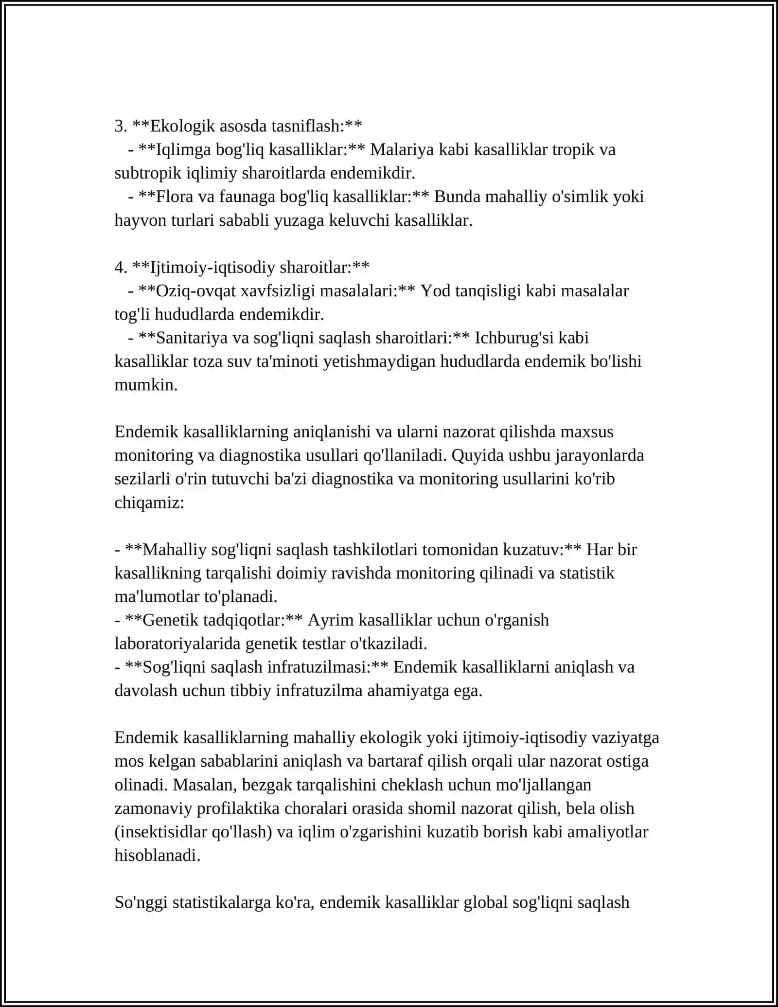 BIOGEN ELEMENTLAR KONSENTRATSIYASI OʻZGARISHI BILAN BOGʻLIQ BOʻLGAN ENDEMIK VA KASB KASALLIKLARI 4