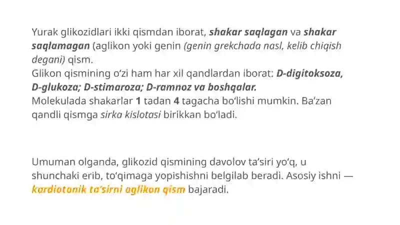 Yurak Glikozidlari 4