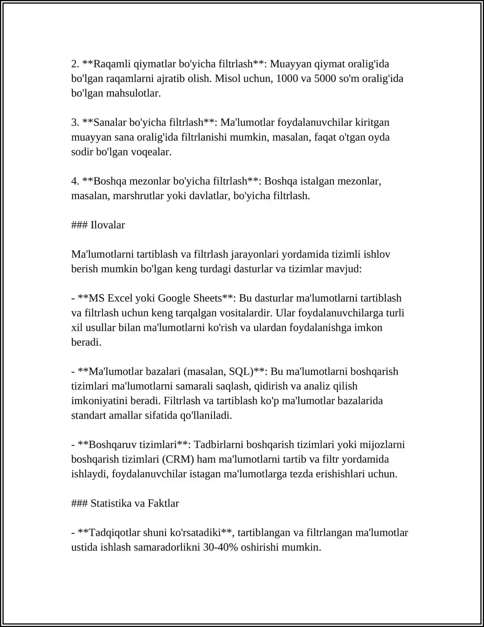 MA'LUMOTLARNI TAHLIL QILISH VOSITALARI 4