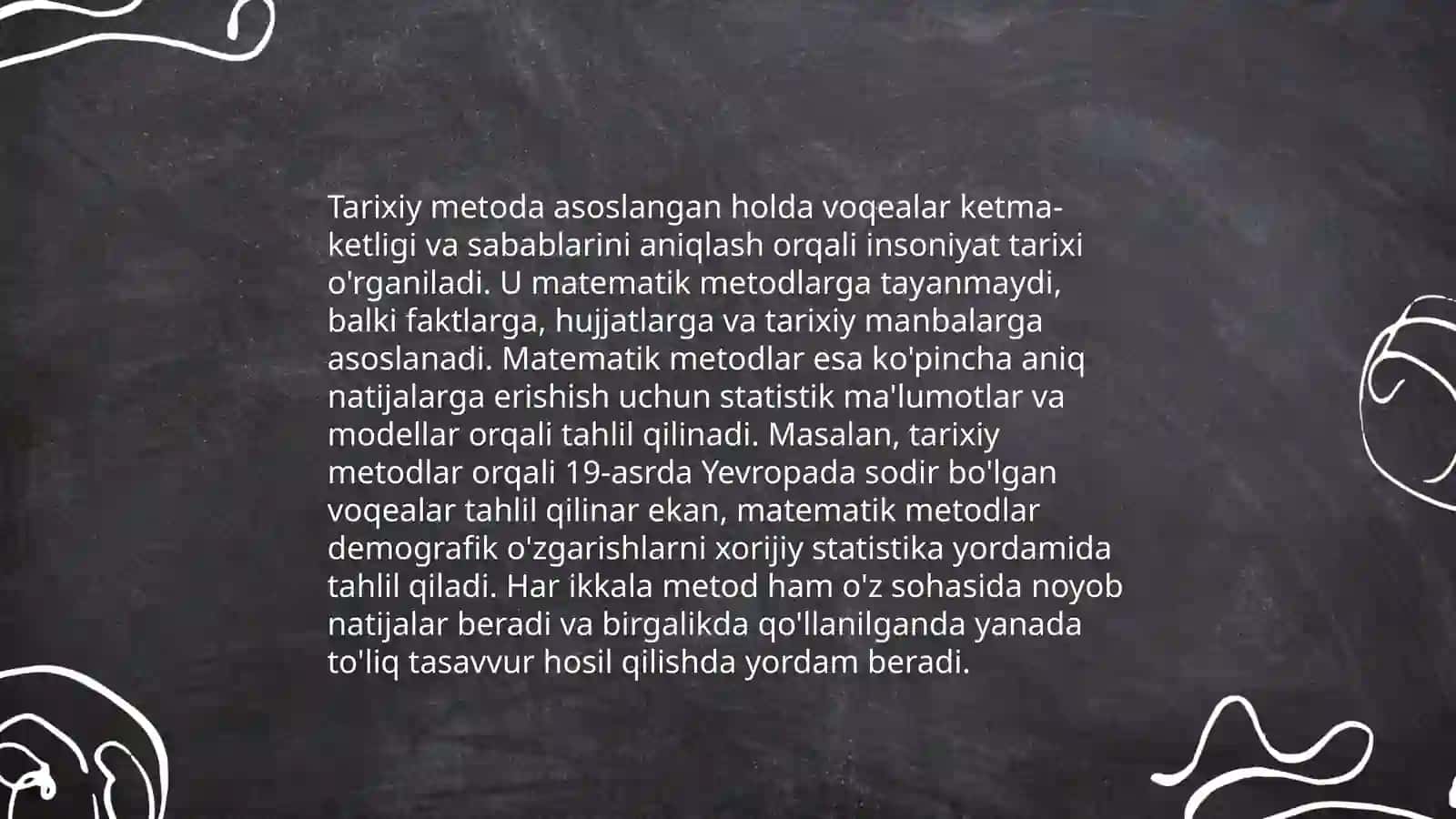 Tarixiy va matematik mazmundagi vazifalardan foydalanish 4